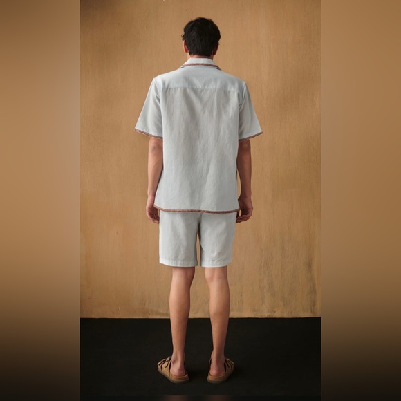 SEASHELLS EMBROIDERED SHIRT - Picture 2 of 3